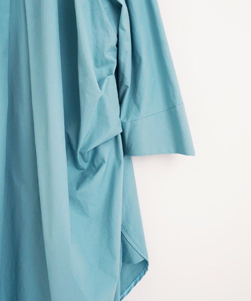 VUy.ヴウワイ.long coat vuy-s23-c01[TURQUOISE]:s_