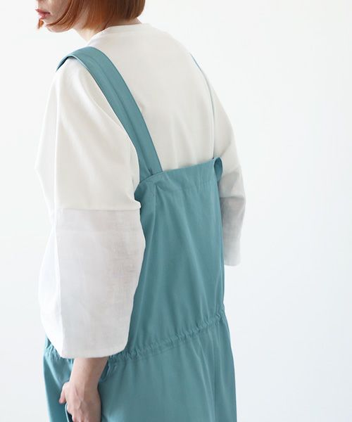 VUy.ヴウワイ.overall vuy-s23-o01[TURQUOISE]