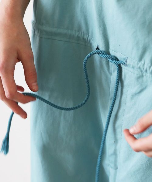 VUy.ヴウワイ.overall vuy-s23-o01[TURQUOISE]