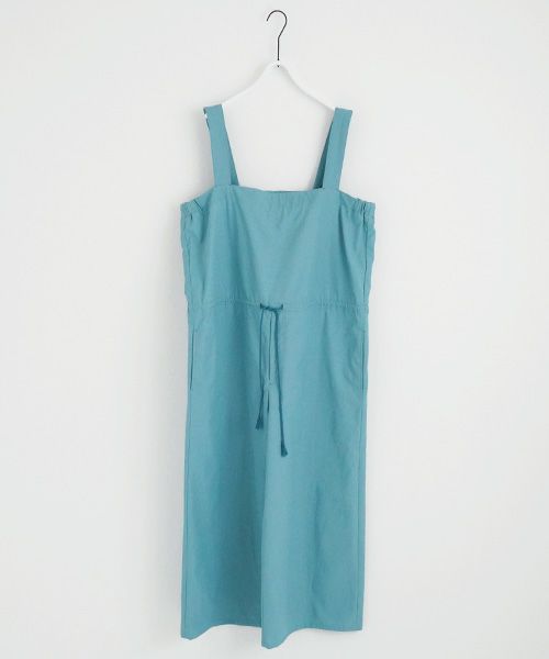 VUy.ヴウワイ.overall vuy-s23-o01[TURQUOISE]