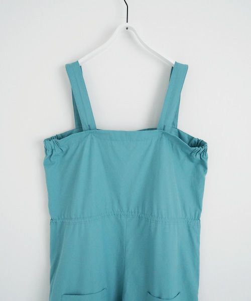 VUy.ヴウワイ.overall vuy-s23-o01[TURQUOISE]