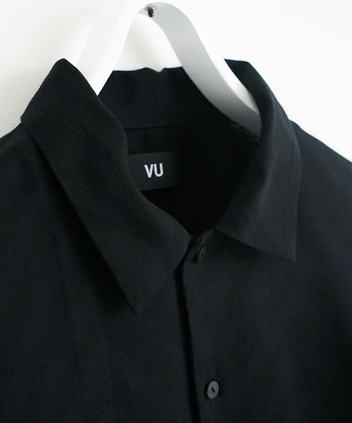 VU.ヴウ.zigzag ballon shirt vu-s23-s01[BLACK]:s