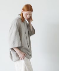 VU.ヴウ.zigzag ballon shirt vu-s23-s01[GREIGE]_