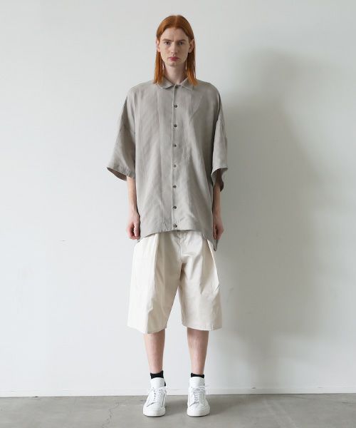 VU.ヴウ.zigzag ballon shirt vu-s23-s01[GREIGE]_