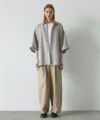 VU.ヴウ.zigzag ballon shirt vu-s23-s01[GREIGE]_