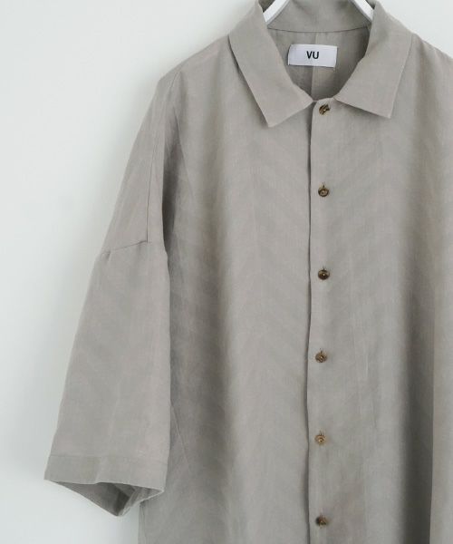 VU.ヴウ.zigzag ballon shirt vu-s23-s01[GREIGE]_