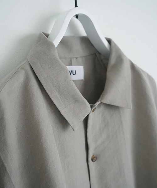 VU.ヴウ.zigzag ballon shirt vu-s23-s01[GREIGE]_