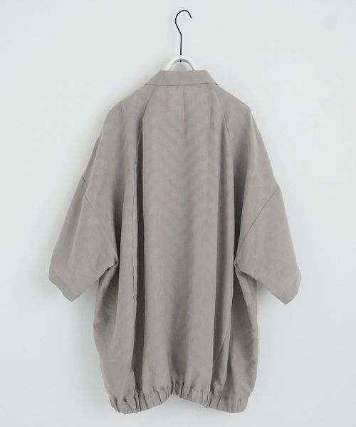 VU ヴウ zigzag ballon shirt vu-s23-s01[GREIGE]_