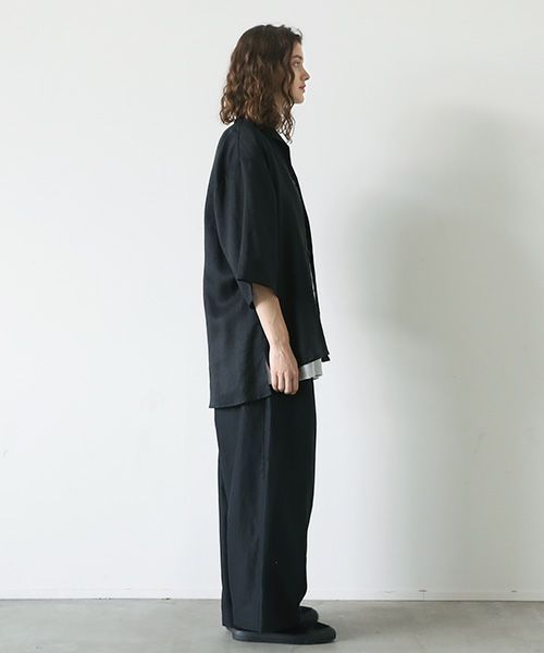 VU.ヴウ.open color shirt vu-s23-s02[BLACK]_