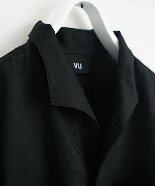 VU.ヴウ.open color shirt vu-s23-s02[BLACK]_