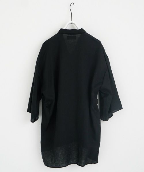 VU.ヴウ.open color shirt vu-s23-s02[BLACK]_