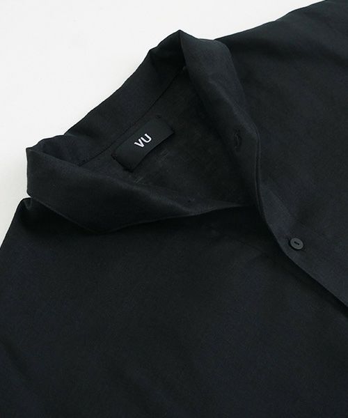 VU.ヴウ.open color shirt vu-s23-s02[BLACK]_