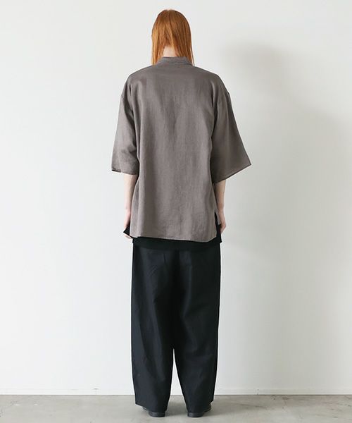VU.ヴウ.open color shirt vu-s23-s02[GREIGE]_