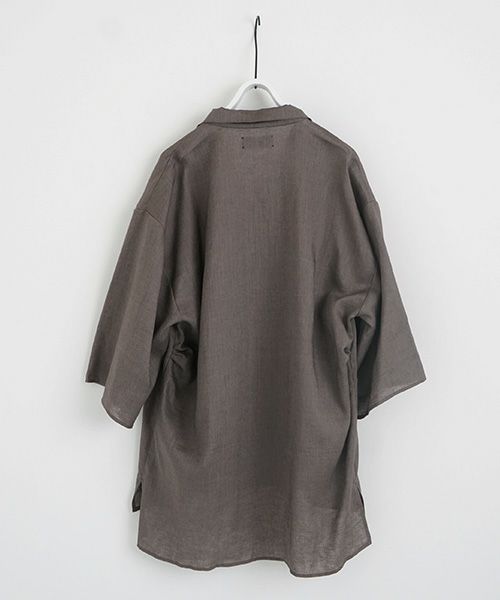 VU.ヴウ.open color shirt vu-s23-s02[GREIGE]_