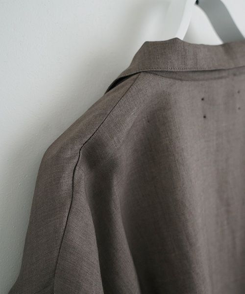 VU.ヴウ.open color shirt vu-s23-s02[GREIGE]_