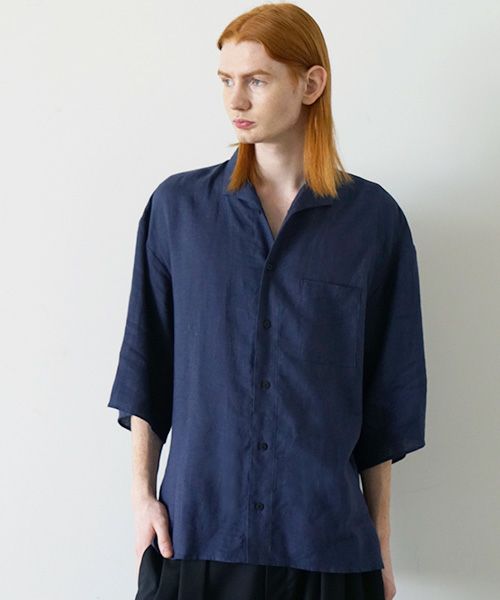VU.ヴウ.open color shirt vu-s23-s02[BLUE]_