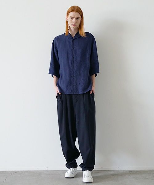 VU.ヴウ.open color shirt vu-s23-s02[BLUE]_