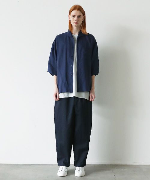 VU.ヴウ.open color shirt vu-s23-s02[BLUE]_