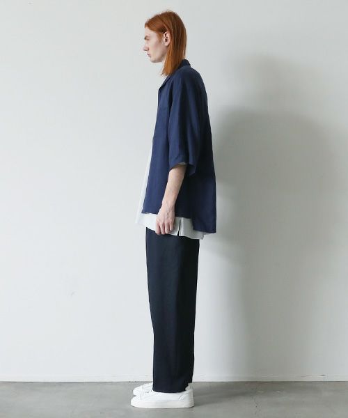 VU.ヴウ.open color shirt vu-s23-s02[BLUE]_