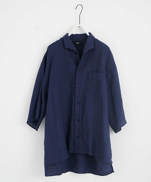 VU.ヴウ.open color shirt vu-s23-s02[BLUE]_