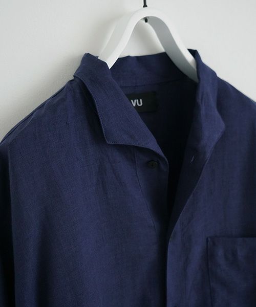 VU.ヴウ.open color shirt vu-s23-s02[BLUE]_