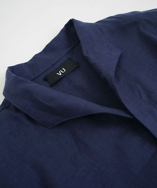 VU.ヴウ.open color shirt vu-s23-s02[BLUE]_