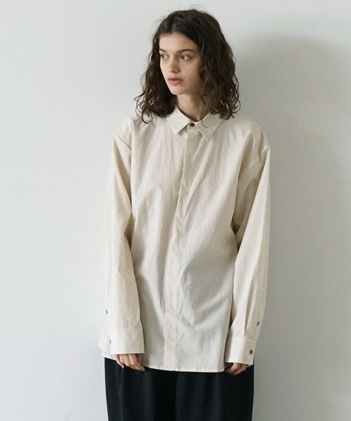 VU.ヴウ.base shirt vu-s23-s03[ECRU]_