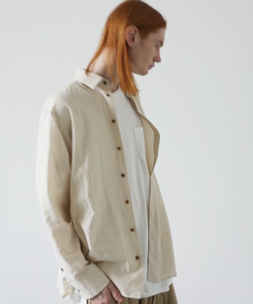 VU.ヴウ.base shirt vu-s23-s03[ECRU]_