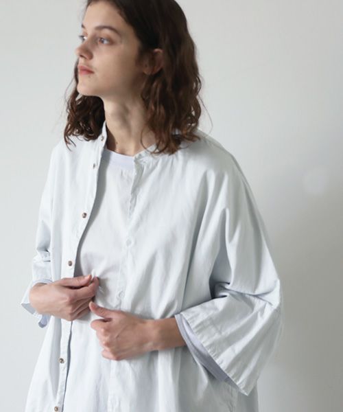 VU.ヴウ.dolman shirt vu-s23-s04[CHALK]_