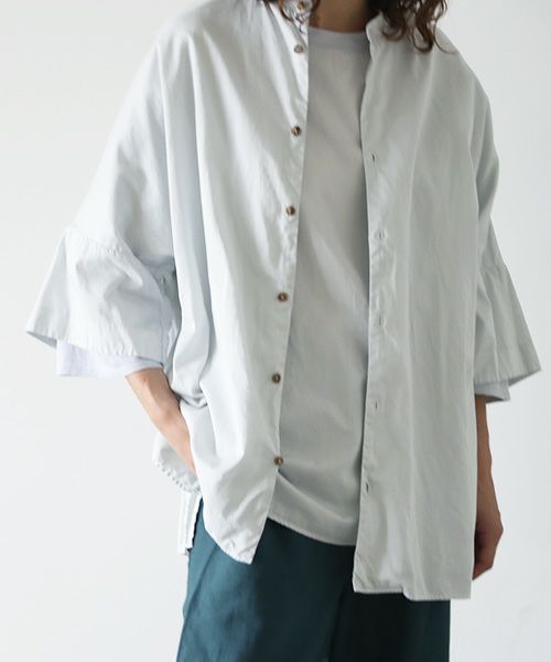 VU.ヴウ.dolman shirt vu-s23-s04[CHALK]_