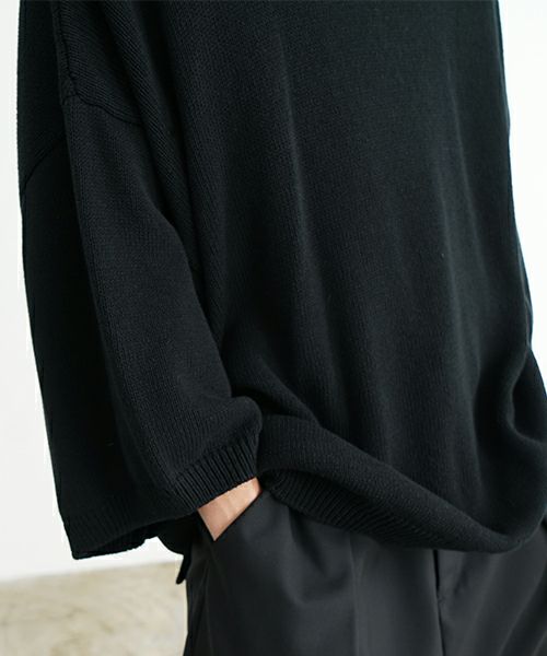 VU.ヴウ.knit pullover vu-s23-k06[BLACK]_