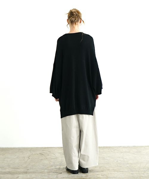 VU.ヴウ.knit pullover vu-s23-k06[BLACK]_