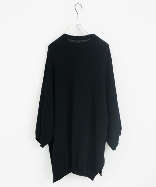 VU.ヴウ.knit pullover vu-s23-k06[BLACK]_