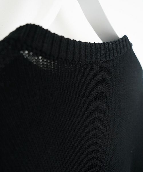 VU.ヴウ.knit pullover vu-s23-k06[BLACK]_