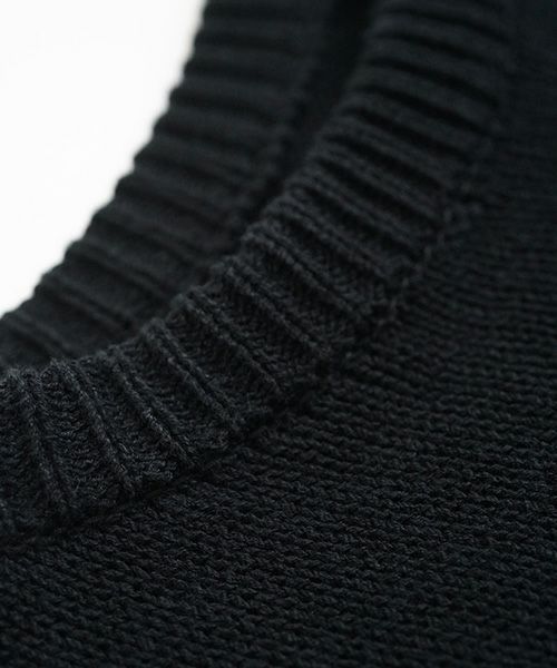 VU.ヴウ.knit pullover vu-s23-k06[BLACK]_