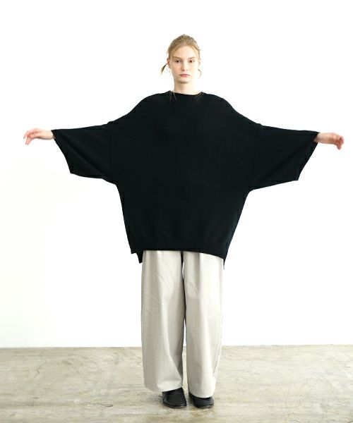 VU.ヴウ.knit pullover vu-s23-k06[BLACK]_