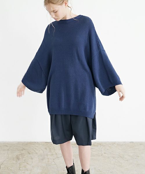VU.ヴウ.knit pullover vu-s23-k06[DARK BLUE]_