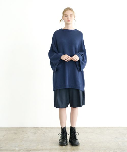 VU.ヴウ.knit pullover vu-s23-k06[DARK BLUE]_