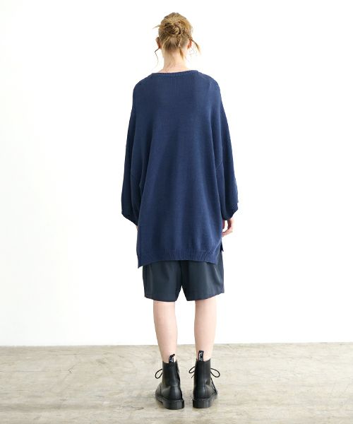 VU.ヴウ.knit pullover vu-s23-k06[DARK BLUE]_