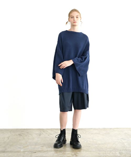 VU.ヴウ.knit pullover vu-s23-k06[DARK BLUE]_