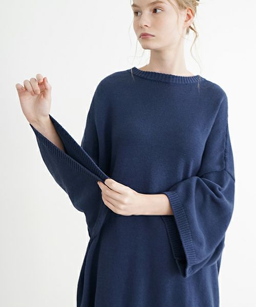 VU.ヴウ.knit pullover vu-s23-k06[DARK BLUE]_