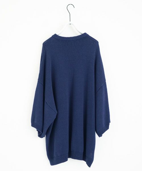 VU.ヴウ.knit pullover vu-s23-k06[DARK BLUE]_