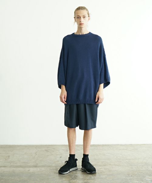 VU.ヴウ.knit pullover vu-s23-k06[DARK BLUE]_
