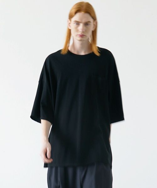 VU.ヴウ.pocket t-shirt vu-s23-t07[BLACK]_