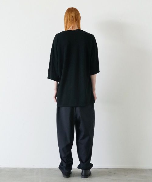 VU.ヴウ.pocket t-shirt vu-s23-t07[BLACK]_