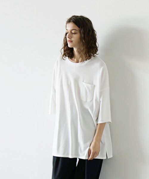 VU.ヴウ.pocket t-shirt vu-s23-t07[CREAM]_