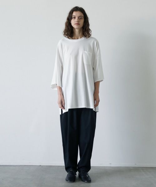 VU.ヴウ.pocket t-shirt vu-s23-t07[CREAM]_