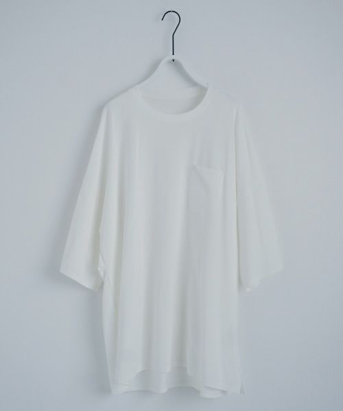 VU.ヴウ.pocket t-shirt vu-s23-t07[CREAM]_