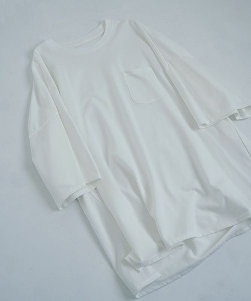 VU.ヴウ.pocket t-shirt vu-s23-t07[CREAM]_