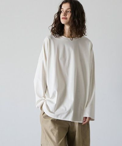 VU.ヴウ.basic long t-shirt vu-s23-t09[CREAM]:s
